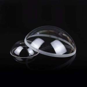 Optical Glass Custom AR Coated BK7 Sapphire Hemispherical Lens