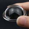 Optical Glass Custom Flanged Fused Silica Hemispherical Dome Lens