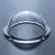 Optical Glass Custom Flanged Fused Silica Hemispherical Dome Lens
