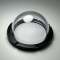 Optical Glass Custom Flanged Hemispherical Camera Glass Dome