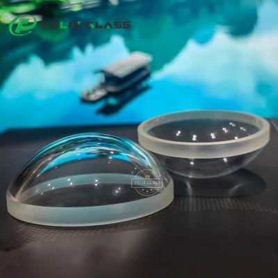 AR Coated BK7/K9 Glass Dome | cctv dome cover