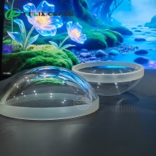 AR Coated BK7/K9 Glass Dome | cctv dome cover
