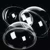 Optical Glass Custom Borosilicate K9 Hemispherical Glass Dome Lens
