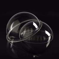 Optical Glass Custom Borosilicate K9 Hemispherical Glass Dome Lens