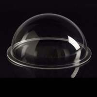 Custom optical glass dome and precision glass components by Felix Glass