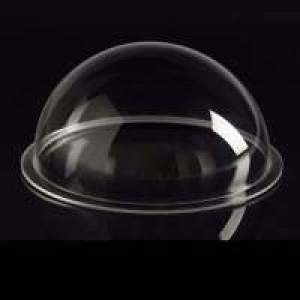 Optical Glass Custom Borosilicate K9 Hemispherical Glass Dome Lens