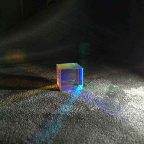20x20x20mm AR Coating Optical Glass Prism Cube For Lab Educational Research
