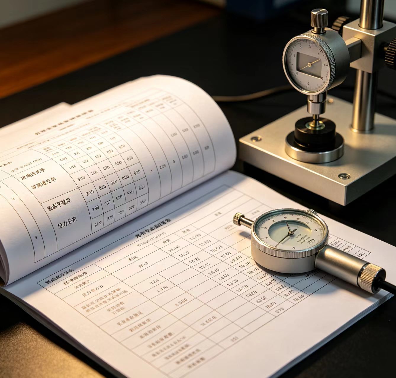 Can you provide test reports for your optical glass products?