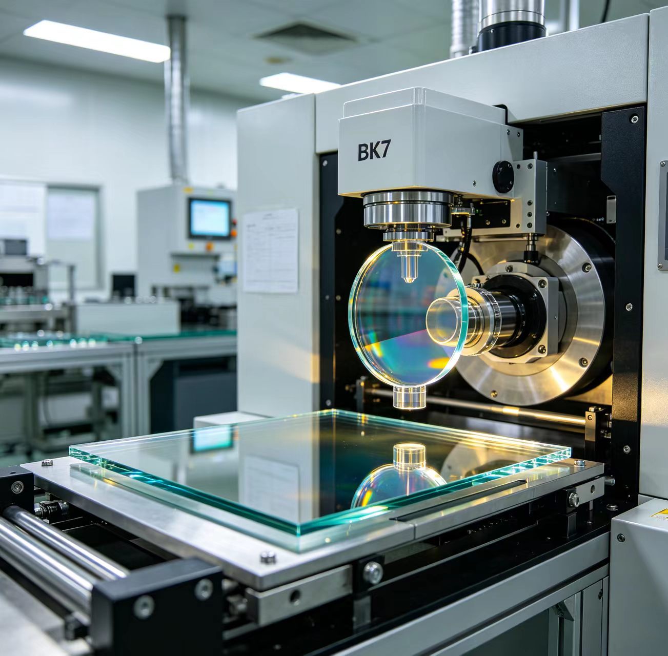 What anti-reflective (AR) coating services do you offer for optical glass?