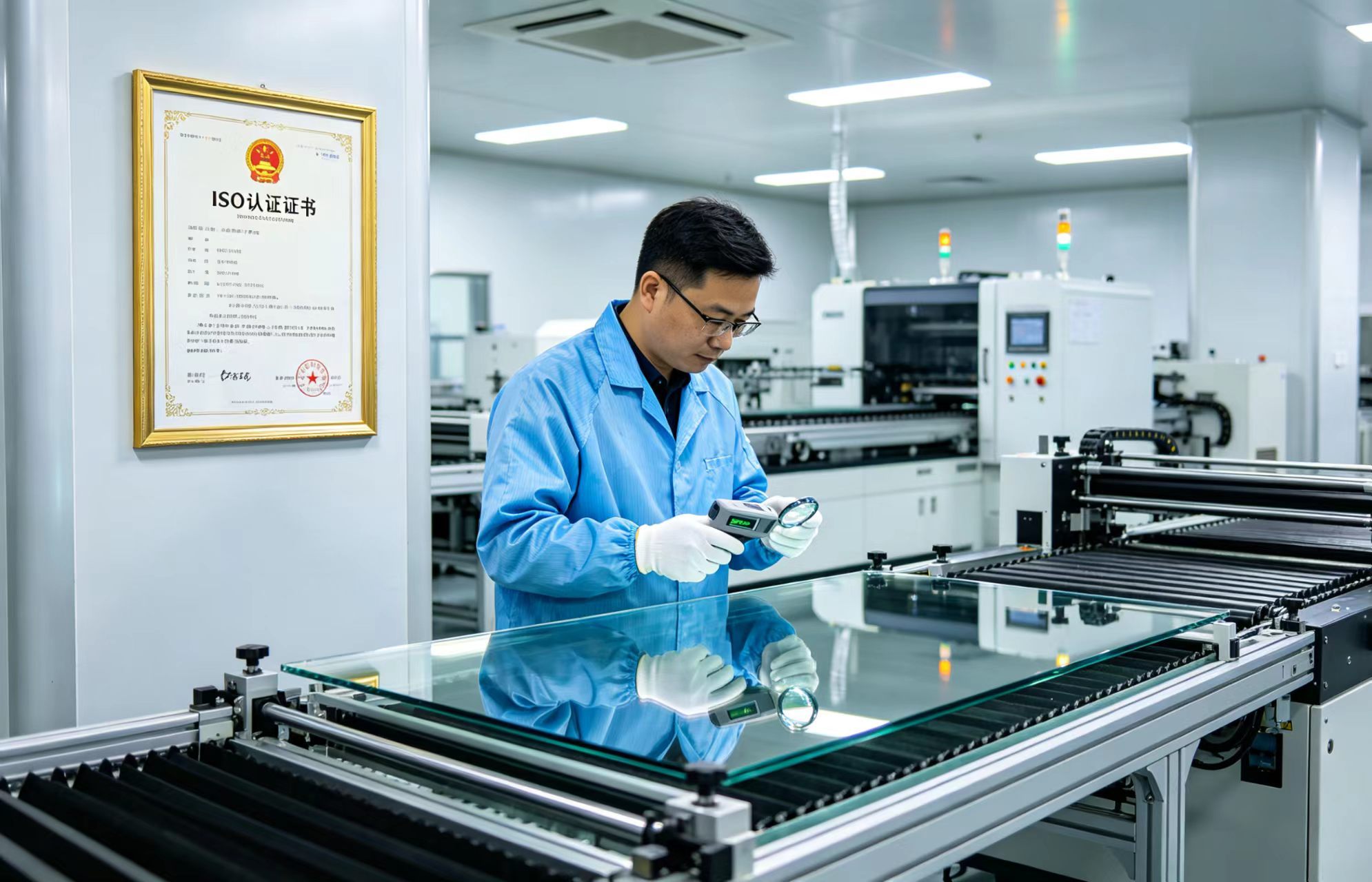 Are you an ISO-certified optical glass supplier?