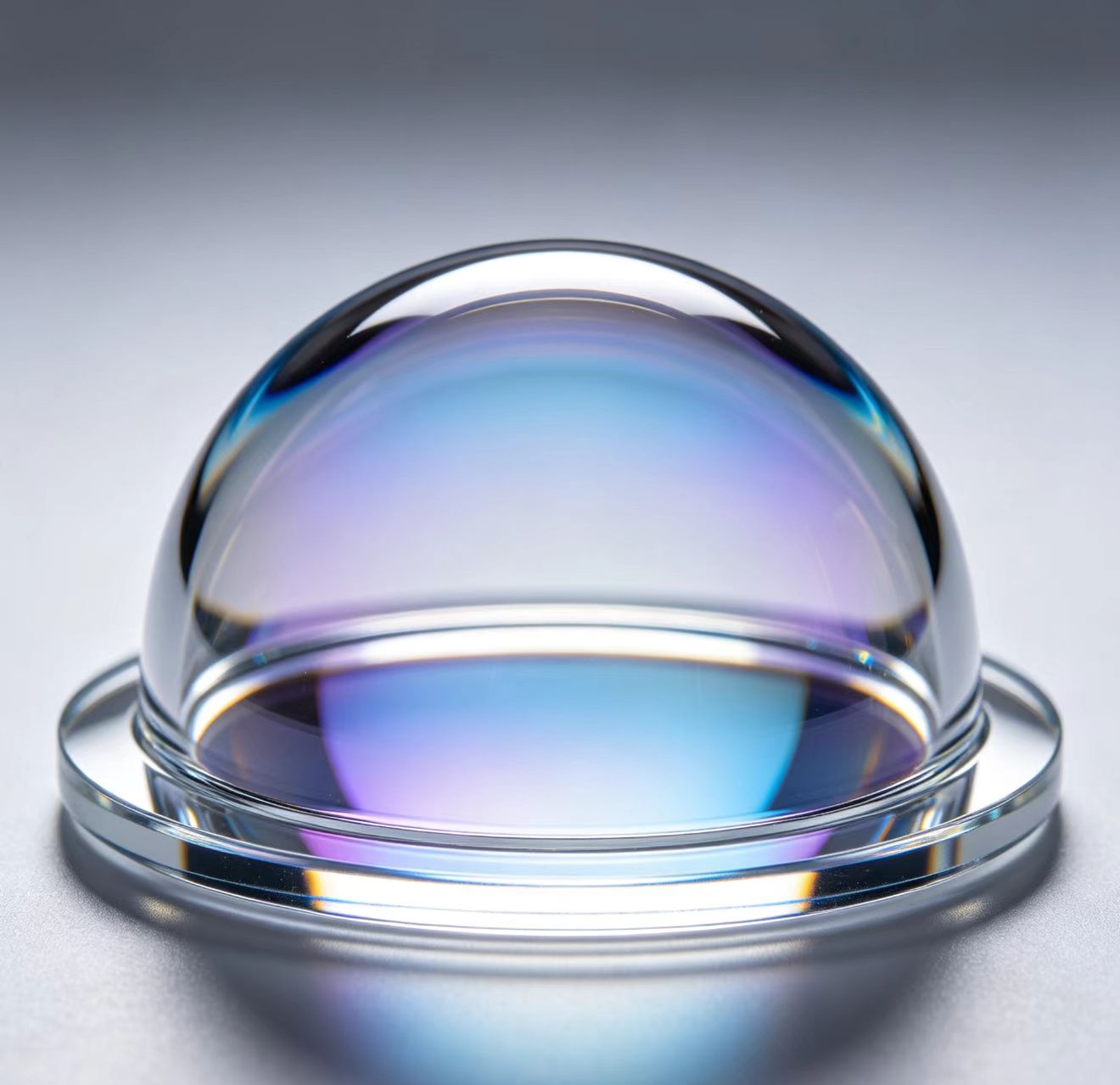 Flanged Mounted Precision Optical Dome