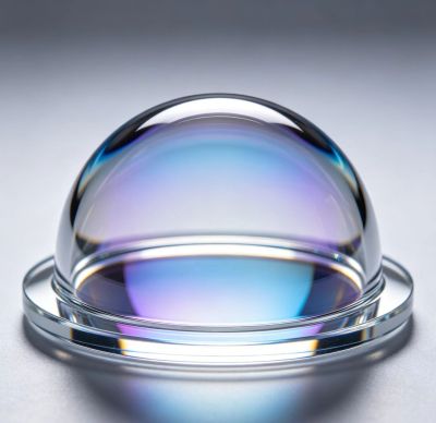 AR Coated Optical Glass Dome | Anti-Glare for LiDAR & Surveillance