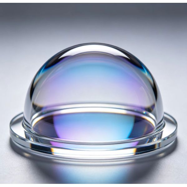 AR coated glass dome | Anti-Glare for LiDAR & Surveillance