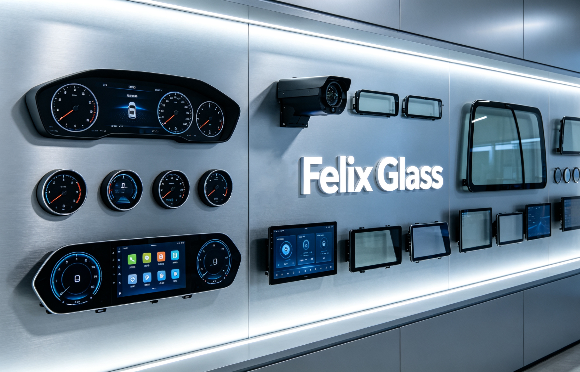 Vehicle display cover glass OEM solution