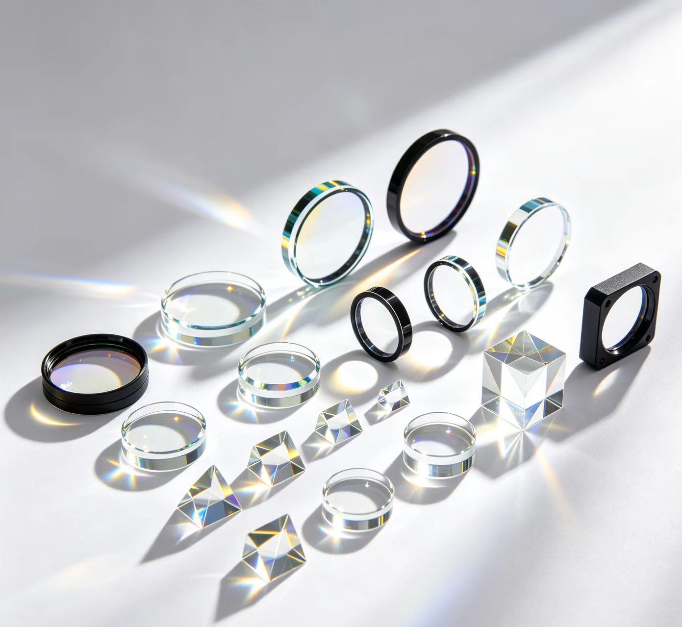How do I choose the right optical material for my application?