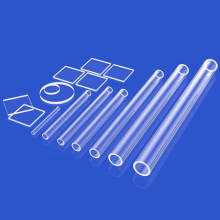 Laboratory High Temperature Quartz Tube | Heat & Corrosion Resistant Fused Silica Tubing