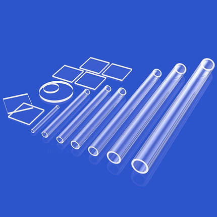Laboratory High Purity Quartz Glass Tubes | Heat & Corrosion Resistant Fused Silica Tubing