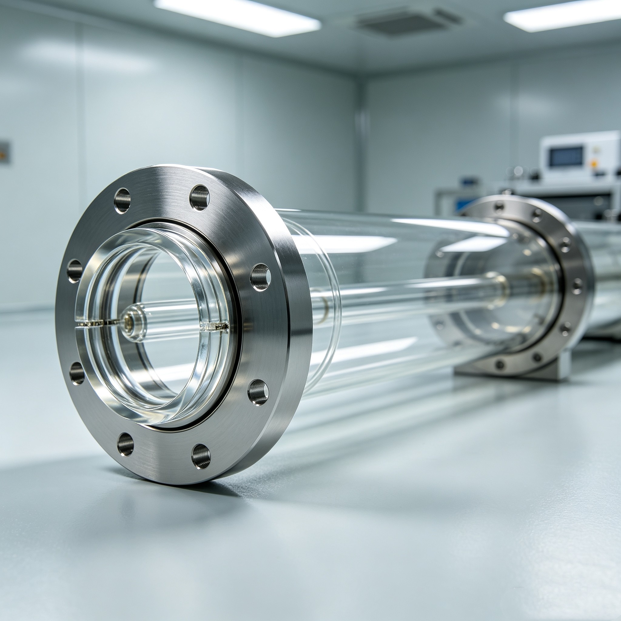 High purity quartz and optical component manufacturing environment