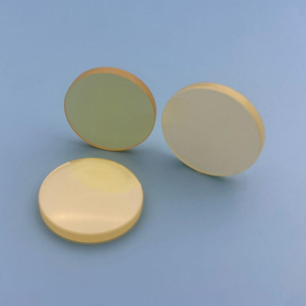 Multiple CVD ZnSe CO2 laser protection window samples optical glass components