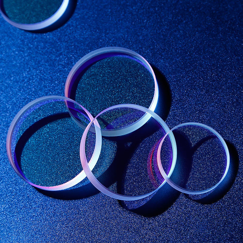 square fused silica viewport sample