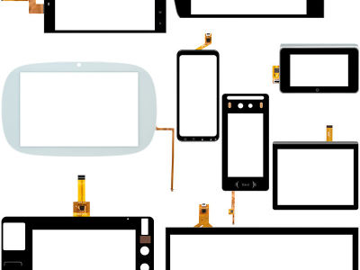 AR+AF Coated Cover Glass for Industrial HMI Touch Display