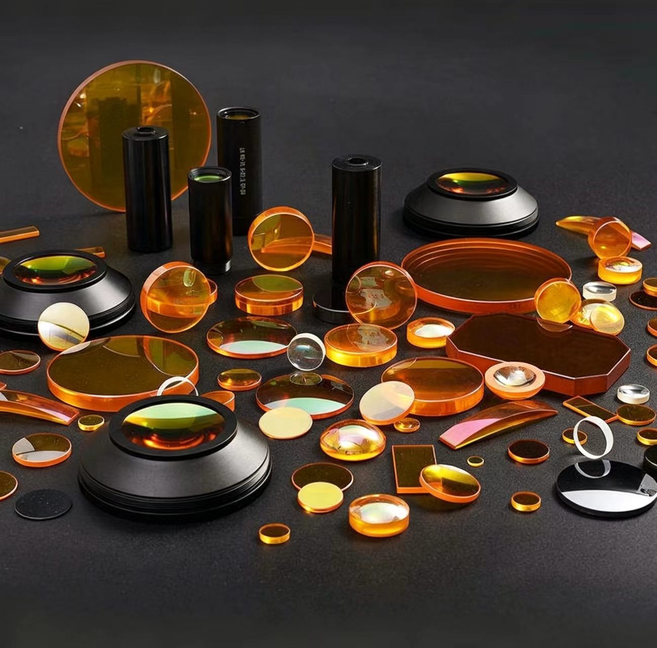 Custom optical lenses manufactured from BK7, fused silica, sapphire, ZnSe and other optical materials. Available with AR, IR and custom optical coatings.