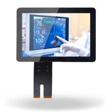 Medical Industrial PCAP touch screen With AG AR AF Tempered Display Cover Glass Multi Touch Points