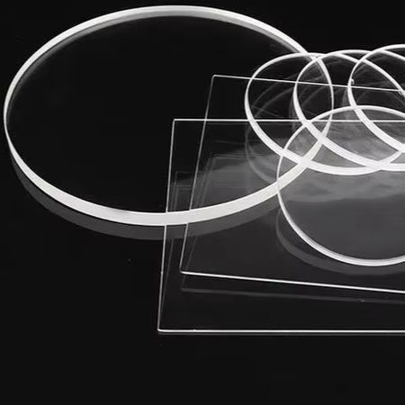 Felix Glass Custom Optical Thin Fused Silica Quartz Plate