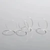 Felix Glass Custom Heat-Resistant Round Optical Sight Window, 0.5–200mm Fused Silica & Sapphire IR Window