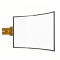 Custom R1500 R2000 Curved Cover Glass industrial display cover | C/J Edge Tempered Touch Glass