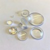 Custom Mini 0.6-10mm Plano Convex Spherical Lenses | Precision BK7 Optical Glass | For Micro Laser & Vision Sensor | OEM ODM