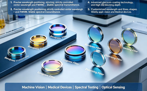 650nm IR blocking filter Cut Optical Low-Pass Filter, Custom For CCTV Security Cameras