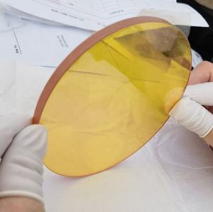 AR coated ZnSe window Optical Single-Line Focus Collimating Lens, IR Glass Lens For Laser Diode