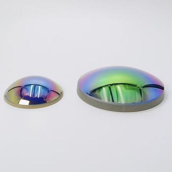 Custom Multi-Spectral ZnSe IR Optical Dome Lens, CVD Zinc Selenide Dome With Broadband AR Coating