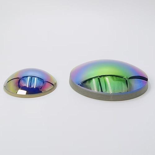 Custom Multi-Spectral ZnSe infrared dome Lens, CVD Zinc Selenide Dome With Broadband AR Coating