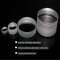 Achromatic cemented doublet lens,High Precision Achromatic Cemented  Φ12.7mm FL75mm Optical Glass