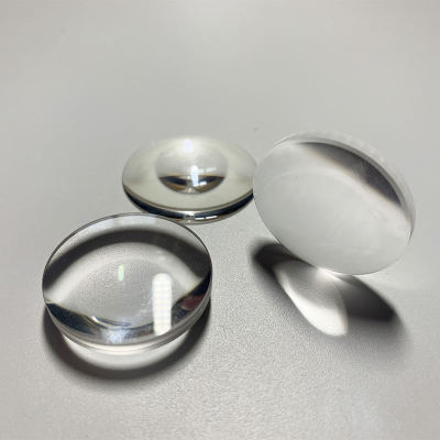 Precision Fused Silica Plano-Concave Single Lens, UV-IR Transmissive Fused Silica Optical Lens