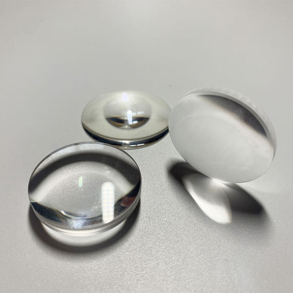 Precision Fused Silica Plano-Concave Single Lens, UV-IR Transmissive Fused Silica Optical Lens