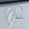 Edge Blackened Meniscus IR Lens, Multi-Substrate CaF2 ZnSe ZnS Ge MgF2 Si Concave-Convex Infrared Lens
