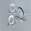 Edge Blackened Meniscus IR Lens, Multi-Substrate CaF2 ZnSe ZnS Ge MgF2 Si Concave-Convex Infrared Lens