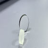 Edge Blackened Meniscus IR Lens, Multi-Substrate CaF2 ZnSe ZnS Ge MgF2 Si Concave-Convex Infrared Lens