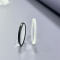 black meniscus infrared lens, Multi-Substrate CaF2 ZnSe ZnS Ge MgF2 Si Concave-Convex Infrared Lens