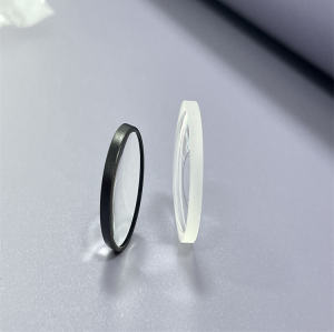 black meniscus infrared lens, Multi-Substrate CaF2 ZnSe ZnS Ge MgF2 Si Concave-Convex Infrared Lens