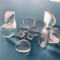 N-BK7 & Fused Silica plano convex cylindrical lens For Laser Scanning Metrology