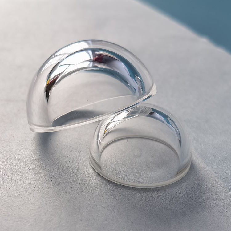 Custom fused silica optical dome