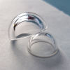 High Quality UV Grade JGS1 Fused Silica Dome Lens, High Temperature Resistant Quartz Hemispherical Optical Dome