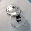 High Quality UV Grade JGS1 Fused Silica Dome Lens, High Temperature Resistant Quartz Hemispherical Optical Dome