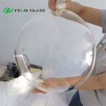 Custom Single-Crystal Sapphire Spherical Dome | Hardened Sapphire Dome For Military Missile Guidance EO/IR Systems