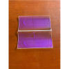 Curved UV Cold Mirror Dichroic Filter, UV Reflect IR Transmit Heat Insulation Glass For UV Curing Equipment