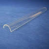 Curved UV Cold Mirror Dichroic Filter, UV Reflect IR Transmit Heat Insulation Glass For UV Curing Equipment